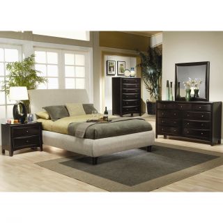 Wildon Home ® Applewood Contemporary Upholstered Panel Bed