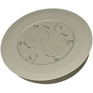 Raco 1 Gang Round Plastic Electrical Box Cover