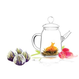 Tea Beyond Fab Flowering Tea Set   15725298   Shopping