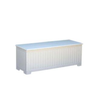 Eagle One Sydney 36.75 Gal. White Recycled Plastic Commercial Grade Deck Box C39548BW