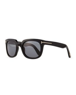 TOM FORD Campbell Metal Detail Sunglasses