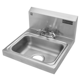 17.25 x 17.25 Single Hand Wash Sink with Faucet by Griffin