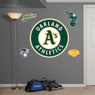 MLB Team Logo Wall Decals by Fathead   Oakland Athletics   7783140