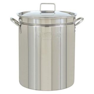 Bayou Classic Stainless Steel Stockpot with Lid