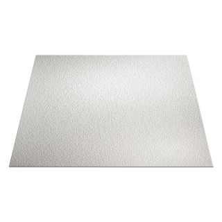 Stucco Pro 2 ft.x 2 ft.PVC Lay In Ceiling Tile in White by Genesis