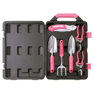 Apollo Garden Tool Kit in Pink (6 Piece) DT3706P