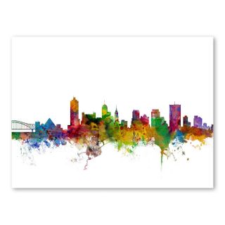 Memphis Tennessee Skyline Wall Mural by Americanflat