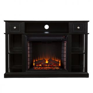 Hamilton Electric Media Fireplace   Ebony
    7630128
