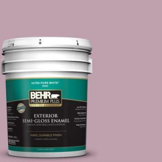 BEHR Premium Plus 5 gal. #S120 4 Decanting Semi Gloss Enamel Exterior Paint 540005