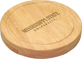 Picnic Time Circo Mississippi State Bulldogs   Natural Wood