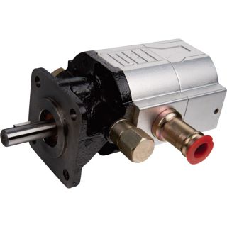 NorTrac Cast Iron Two-Stage Pump — 9 GPM, 1/2in. Dia. Shaft, Model# CBNA-6.3/3.0A  Hydraulic Pumps