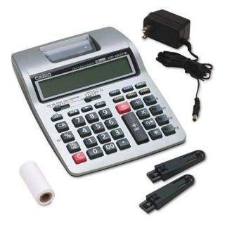 HR 100TM Two Color Portable Printing Calculator, Black/Red Print, 2 Lines/Sec