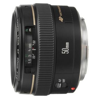 Canon EF 50mm f/1.4 USM Standard Medium Telephoto Lens for Canon SLR