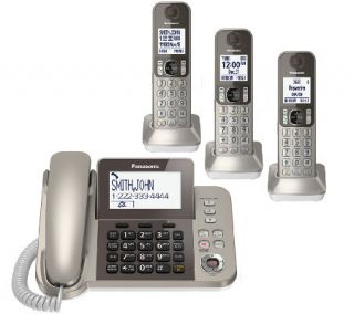 Panasonic Digital Phone & Answering System w/ 3Handsets —