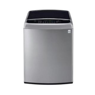 LG Electronics 4.9 cu. ft. High Efficiency Top Load Washer with Steam in Graphite Steel, ENERGY STAR WT1801HVA