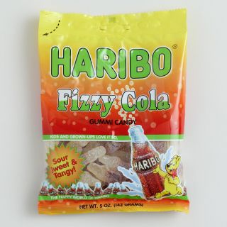 Haribo Fizzy Cola Gummies, Set of 12