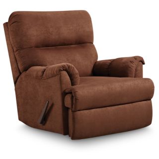 Bonded Leather Rocking Recliner Chair