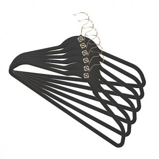 Joy Mangano Huggable Hangers® 6 pack Suit Hanger Set   Brass   7512337