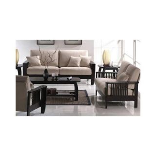 Bundle 97 Wildon Home Mission Style Living Room Collection (2 Pieces)
