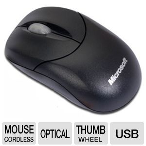 Microsoft U81 00009 Compact Optical Mouse 500   3 Button