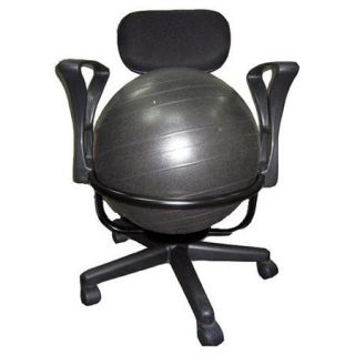 AeroMAT Low Back Deluxe Exercise Ball Chair