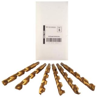 Disston Tool BLU MOL 11/32 inch Titanium Drill Bits (Pack of 6)
