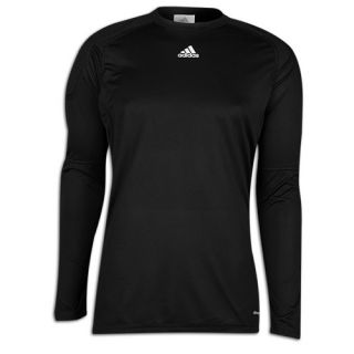adidas Padded Goalkeeping Undershirt   Mens   Soccer   Clothing   Black/White