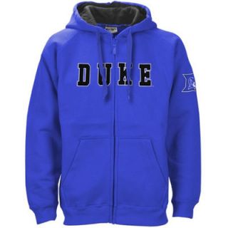 Duke Blue Devils Duke Blue Classic Twill Full Zip Hoodie Sweatshirt