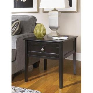 Henning Almost Black Rectangular End Table T479 3 Henning Almost Black Rectangular End Table