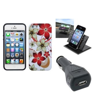 INSTEN Tape Cassette Adapter/ Car Charger for Apple iPod/ iPhone 3GS
