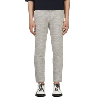 Nanamica Grey Melange Cropped Lounge Pants