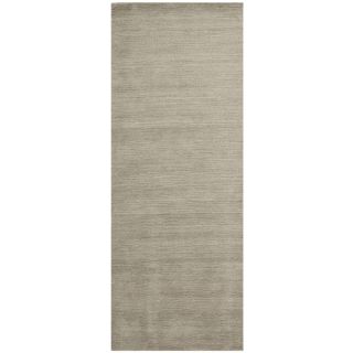 Safavieh Loomed Knotted Himalayan Solid Grey Wool Rug (23 x 6