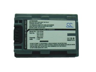 750mAh Battery For SONY DCR HC41, DCR SR50, DCR DVD203E, DCR HC43E, DCR DVD203