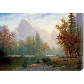 Big Canvas Co. Albert Bierstadt Half Dome Yosemite Stretched Canvas