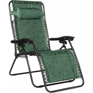 Camco Large Zero Gravity Chair, Green