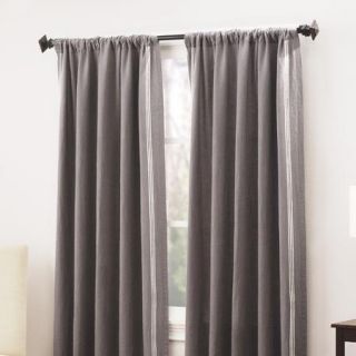 Wildon Home Baratto Linen Stitch Single Curtain Panel