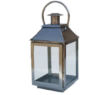 Metal and Glass Lantern