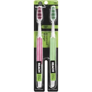 Reach Advanced Design Firm Toothbrush, 2 count