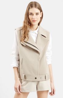 Topshop Belted Biker Vest