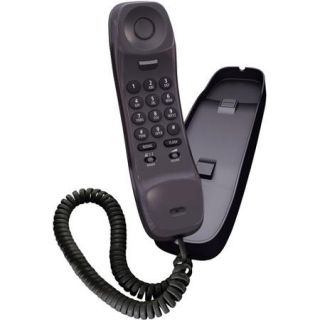 Uniden 1100BK Slimline Corded Phone, Black