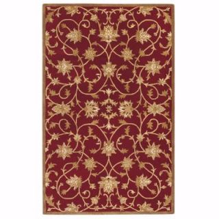 Home Decorators Collection Paloma Red/Gold 2 ft. x 3 ft. Area Rug 8779600110