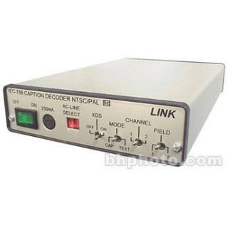 Link Electronics IEC 788 Closed Caption Decoder IEC 788