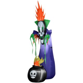 78 inch High Halloween Airblown Inflatable Haunting Reaper and
