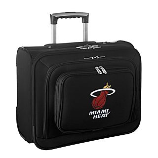 Denco Sports Luggage NBA Miami Heat 14 Laptop Overnighter