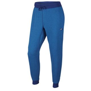 Nike AW77 Cuff Shoebox Tapered Pants   Mens   Casual   Clothing   Deep Royal Blue/Light Photo Blue/Heather