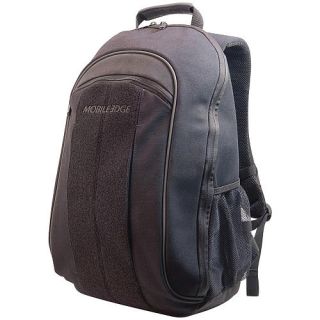 Mobile Edge 17.3" Eco friendly Canvas Backpack   Black    Mobile Edge