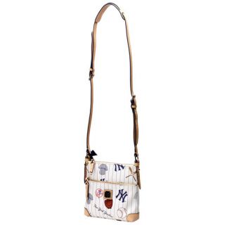 Dooney & Bourke New York Yankees Womens Letter Carrier Purse