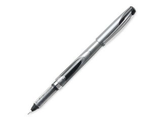 BIC Triumph 730r Roller Ball Pen, Black Ink, Needle Pt, 0.5 mm
