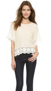 OTTE NEW YORK Aegis Lace Tee