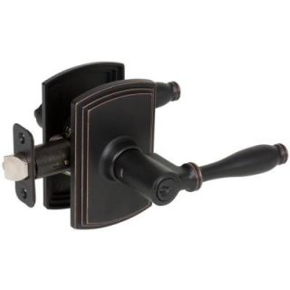 Delaney Italian Collection Sorado Edged Oil Rubbed Bronze Entry Lever 500T SO US10BE